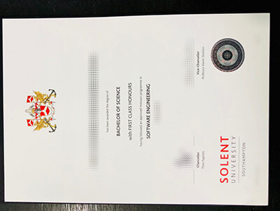 get Solent University diploma