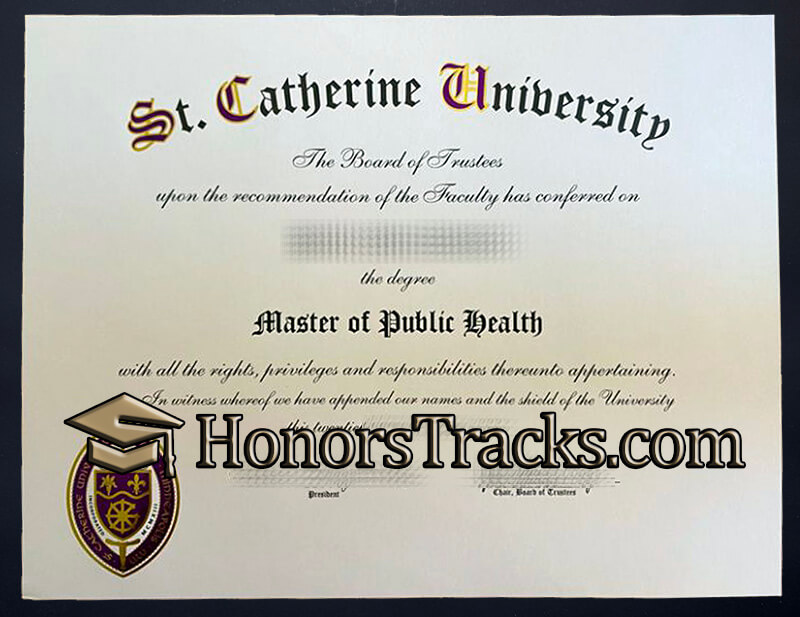 St. Catherine University diploma