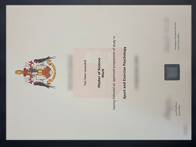 Make Staffordshire University diploma
