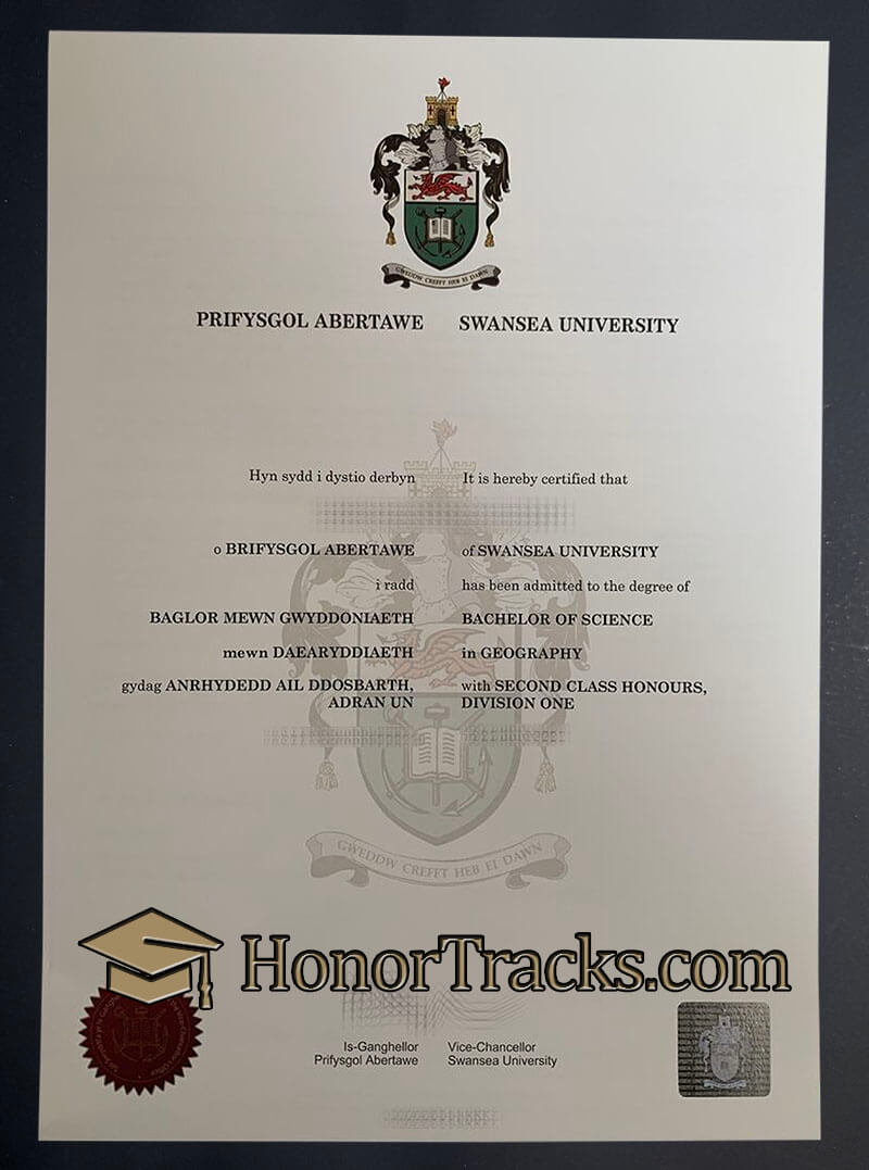 How to order Swansea University diploma?