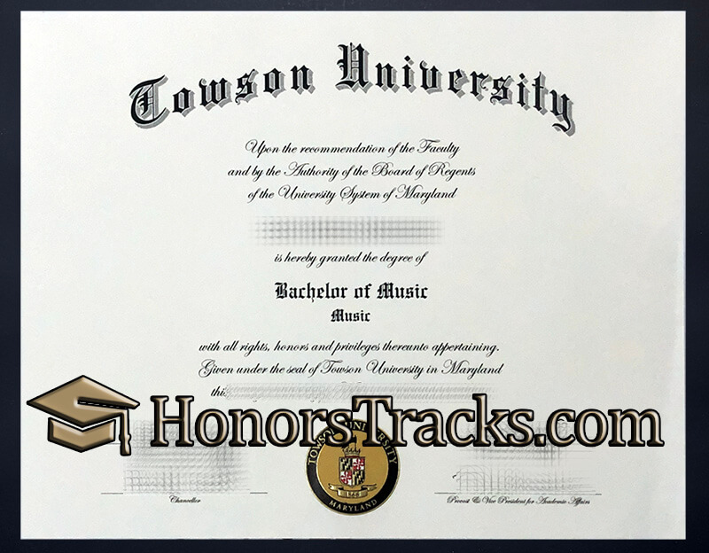 Order Towson University diploma