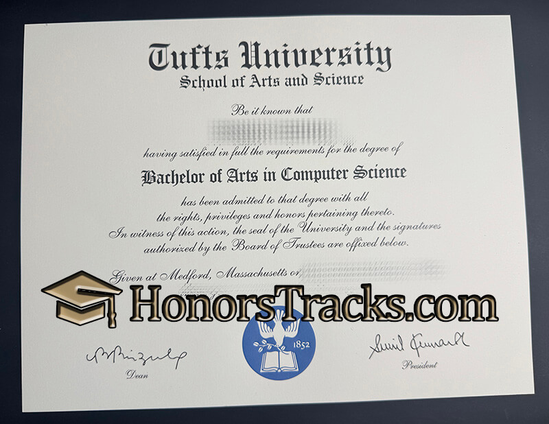 get Tufts University degree