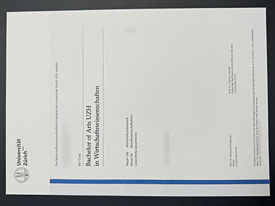 buy University of Zurich diploma