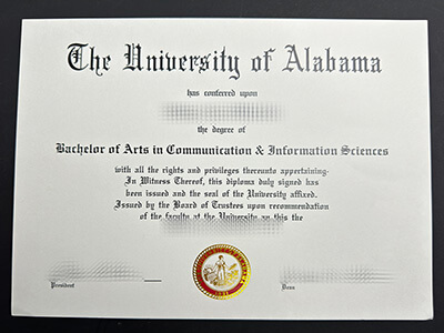 buy University of Alabama diploma