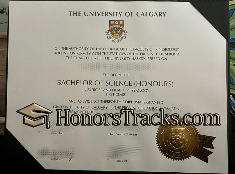 Buy University of Calgary diploma