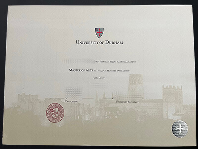 get a University of Durham diploma