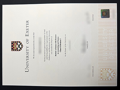 get University of Exeter diploma