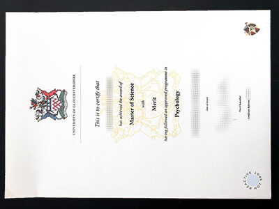 get University of Gloucestershire diploma