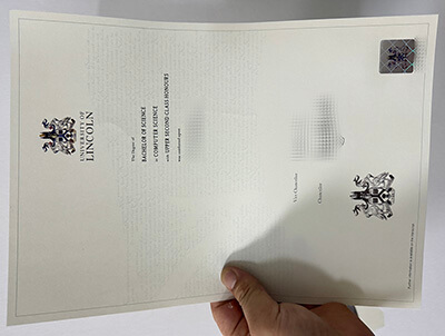 order University of Lincoln degree