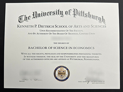 buy University of Pittsburgh diploma