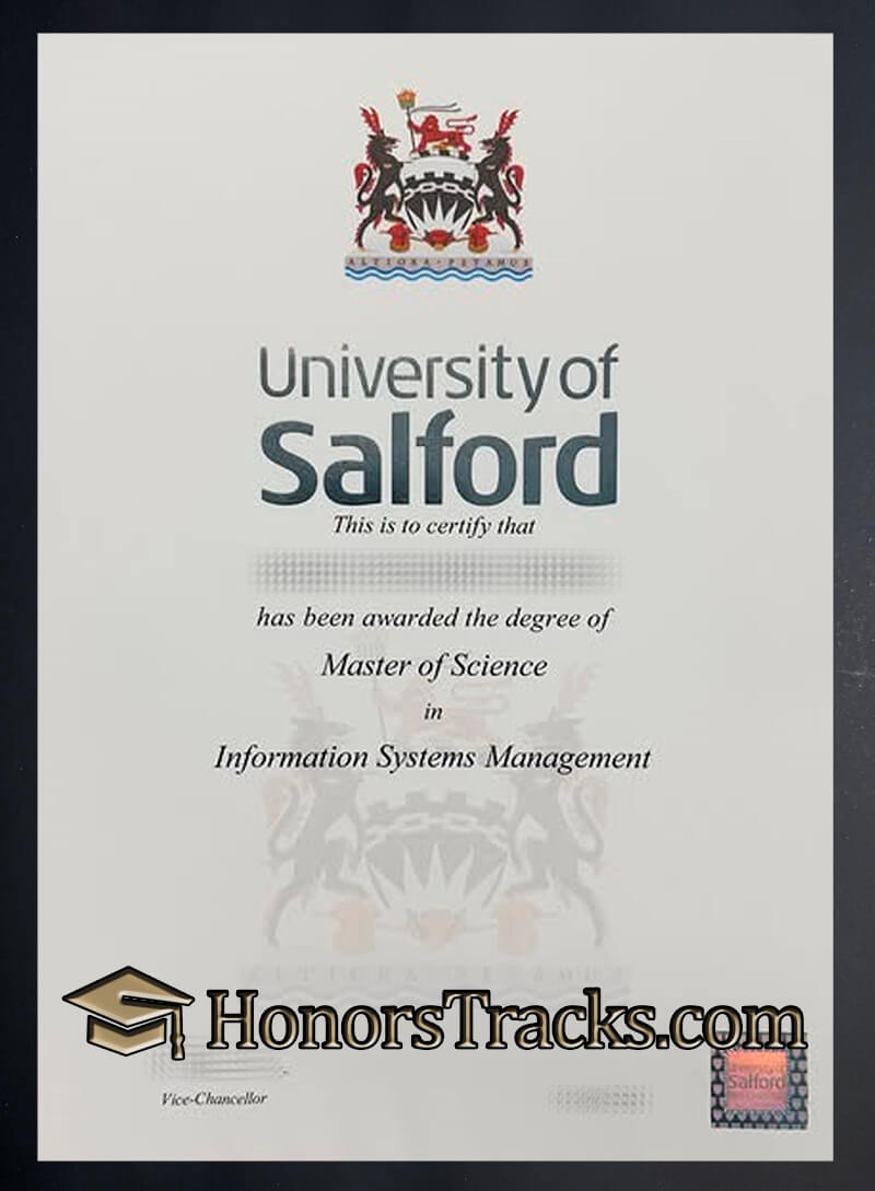 How to order University of Salford diploma?