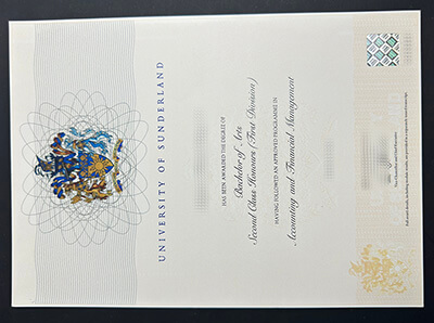 Make University of Sunderland diploma