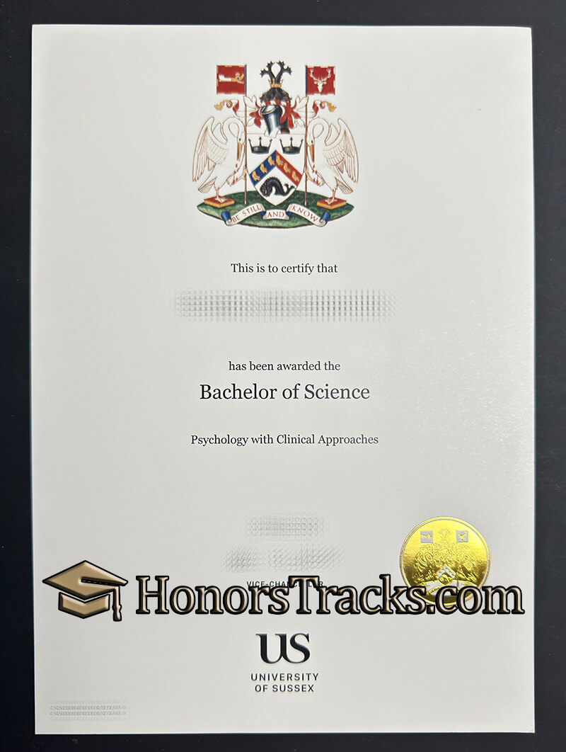 Buy University of Sussex diploma