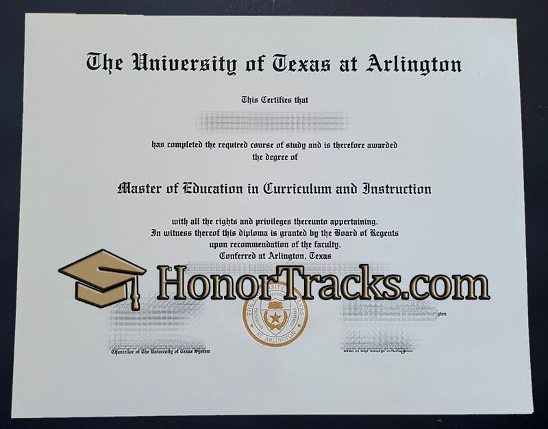 Buy University of Texas at Arlington diploma
