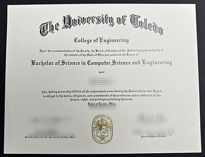 Make University of Toledo diploma