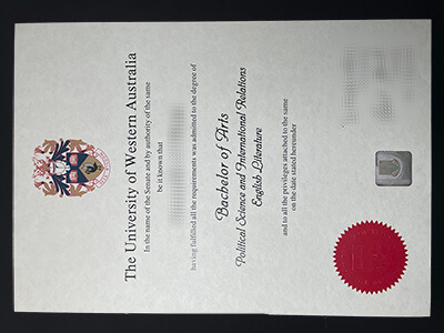 Make University of Western Australia diploma
