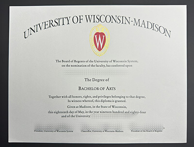 get UW-Madison diploma