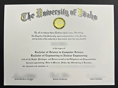 buy University of idaho degree