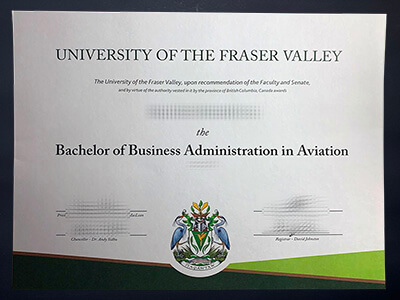 University of the Fraser Valley diploma