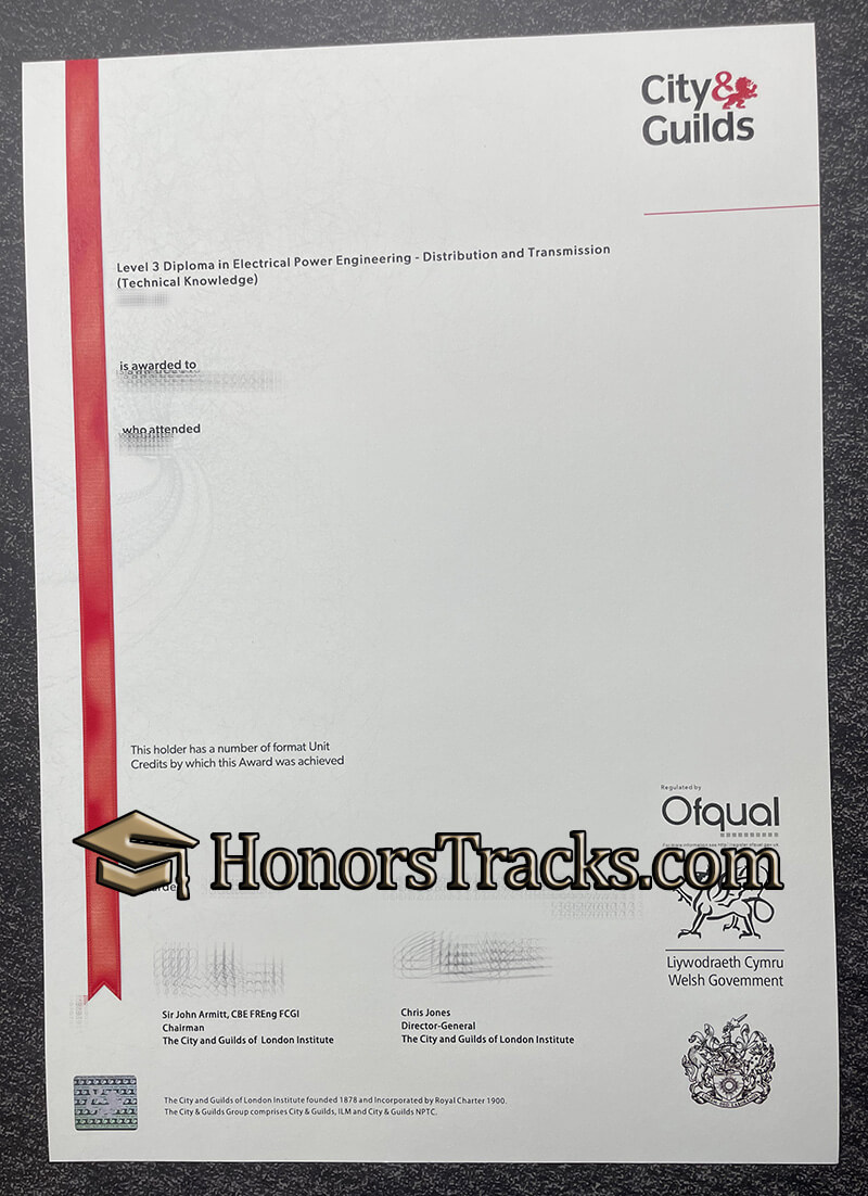Buy City and Guilds Level 3 Certificate