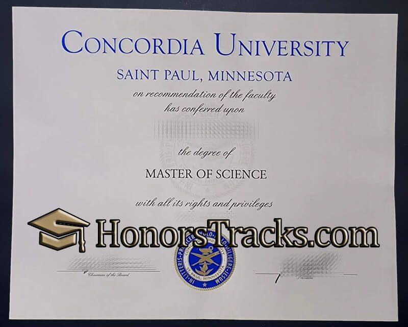 Buy Concordia University diploma
