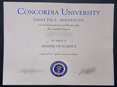 order Concordia University diploma