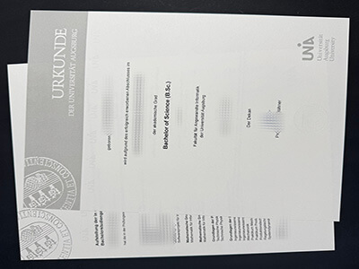Make Universität Augsburg diploma
