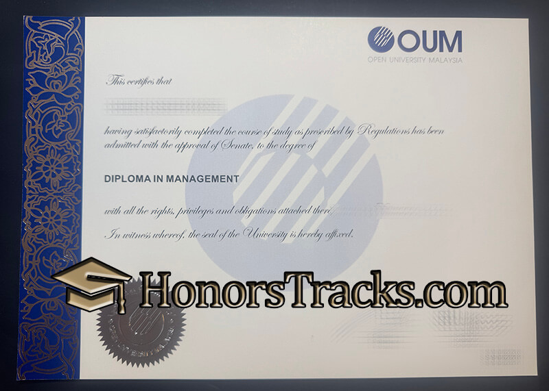buy Open University Malaysia diploma