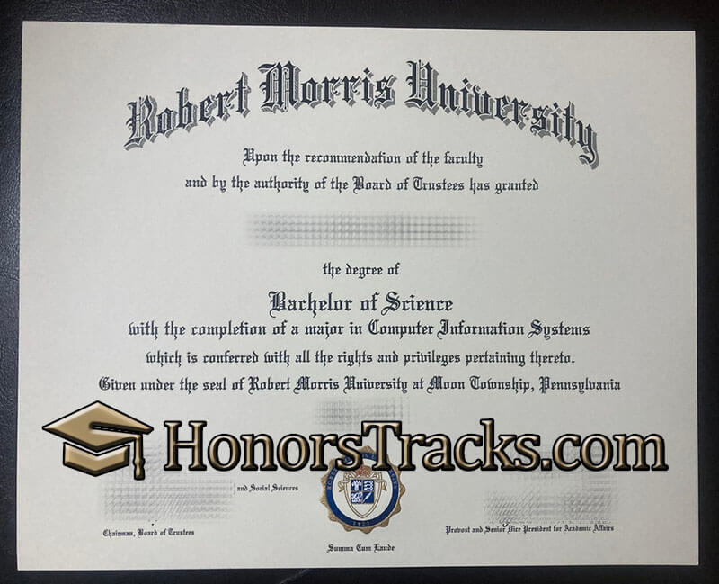 Order Robert Morris University diploma