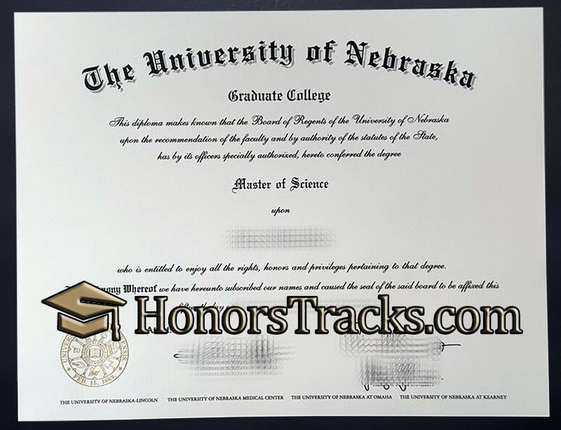 Buy University of Nebraska diploma